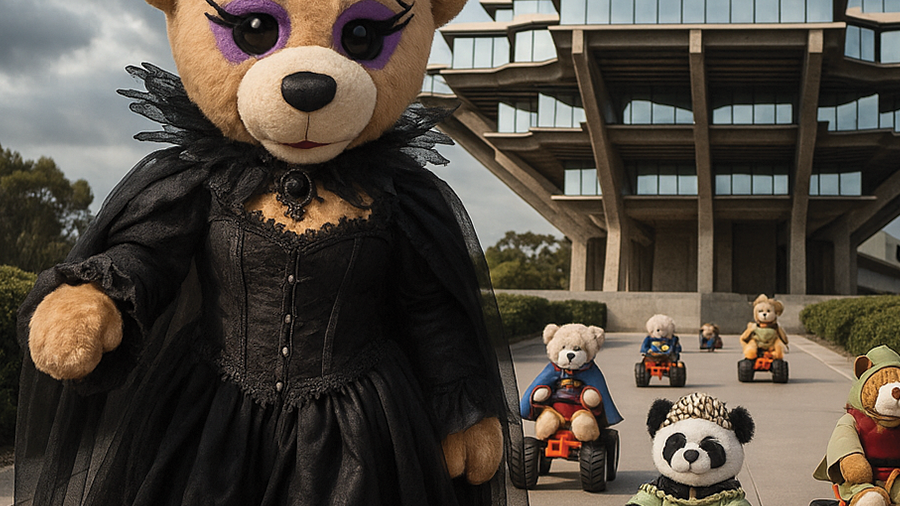 Robot Teddy Bear Army Parade